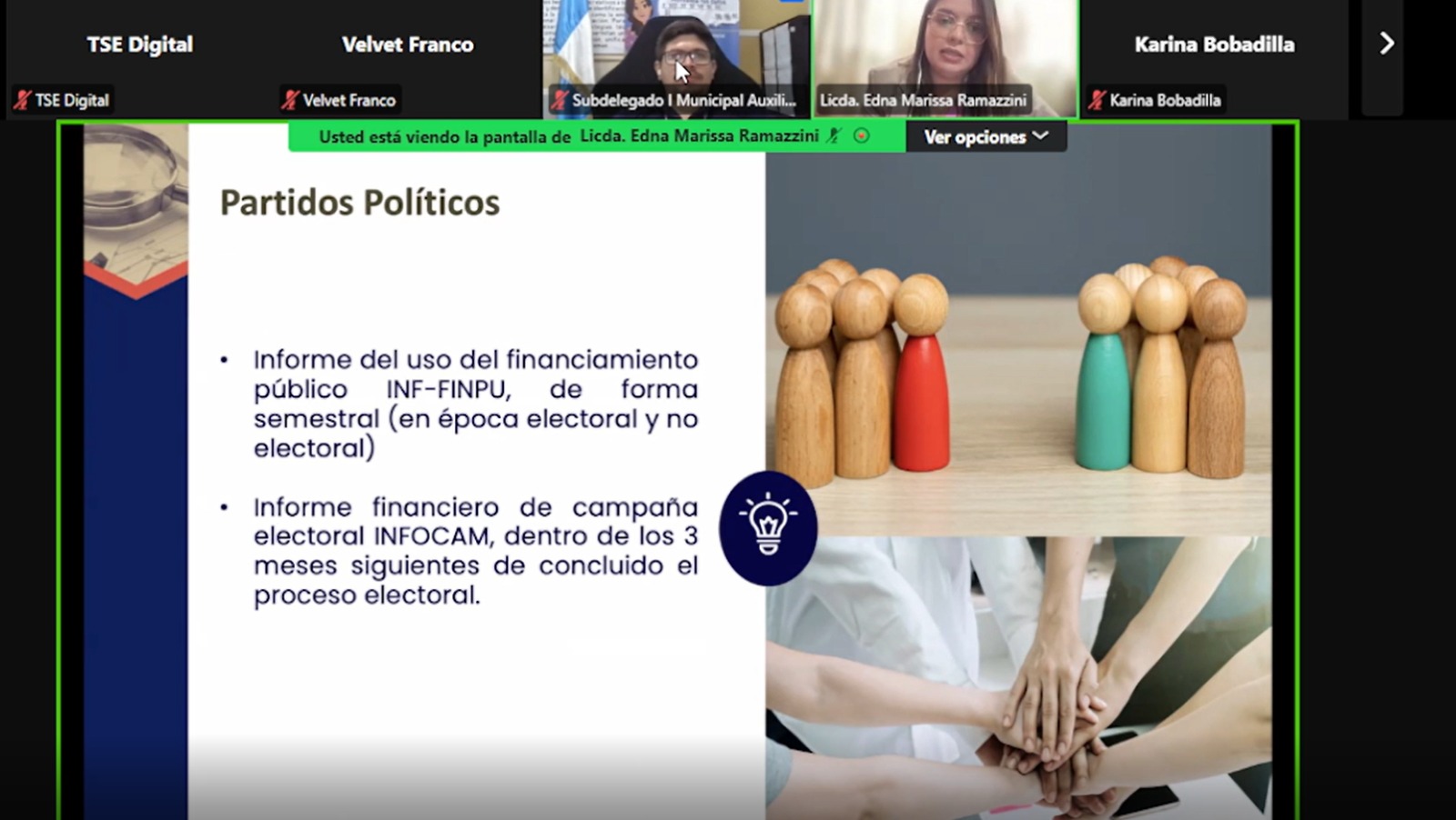 Más de 600 personas se capacitan en control financiero electoral